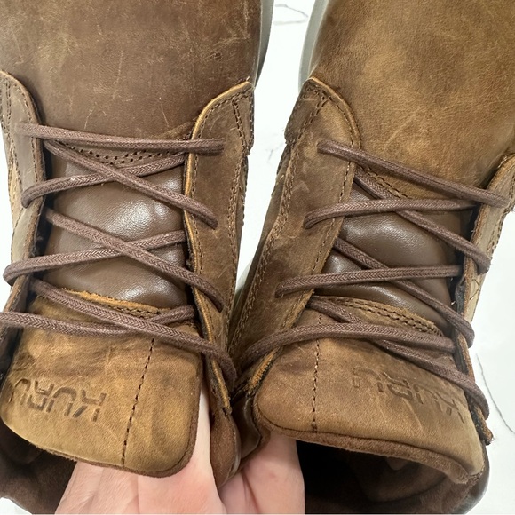 KURU Quest Brown Leather Hiking Boots Men's 11.5 Plantar Fasciitis Support - Picture 11 of 13